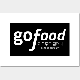 A Business Proposal: GO Food - White Posters and Art